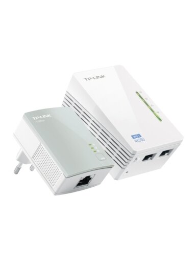 TP-Link TL-WPA4220 KIT AV600 Powerline 300Mbps Wi-Fi Extender Kit