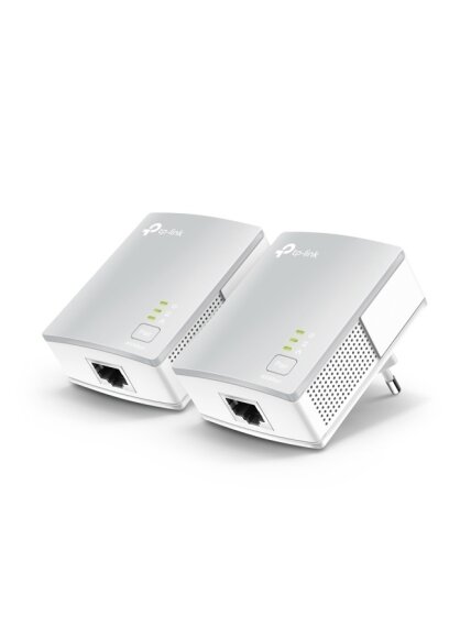 TP-Link TL-PA4010 KIT AV600 Powerline Starter Kit Ethernet LAN Adapterių rinkinys TP-Link TL-PA4010 KIT AV600 Powerline Starter Kit Ethernet LAN Adapterių rinkinys