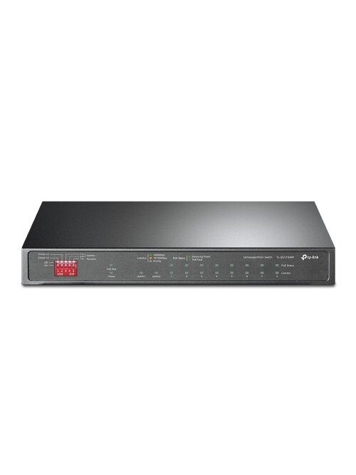 TP-Link TL-SG1210MP 10-Port Gigabit Desktop Šakotuvas su 8-Port PoE+