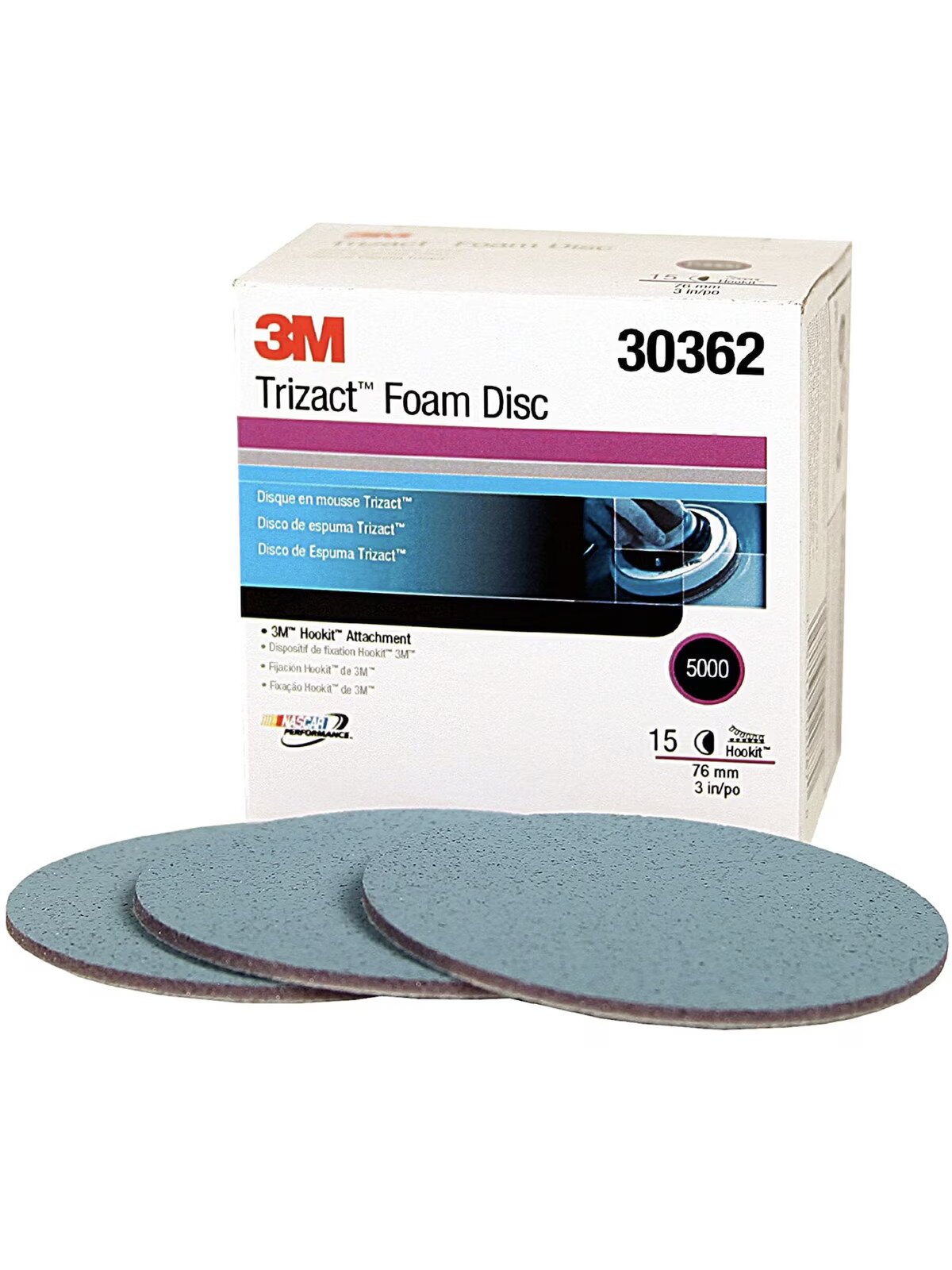 Trizact diskas P5000 75mm, (15 vnt.)