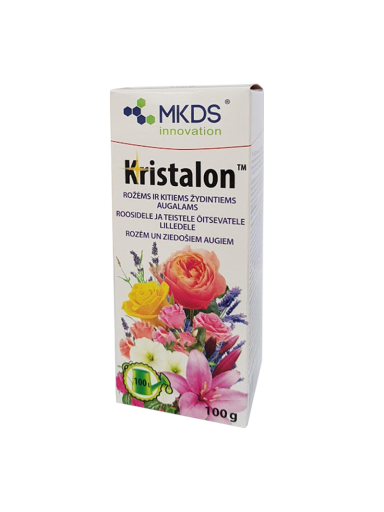 Trąšos gausiam žydėjimui, vaisių mezgimui Kristalon, baltas 100 g