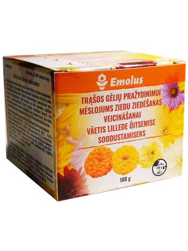 Trąšos gėlių pražydinimui, 100g