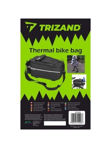 Trizand 20888 terminis dviračio krepšys