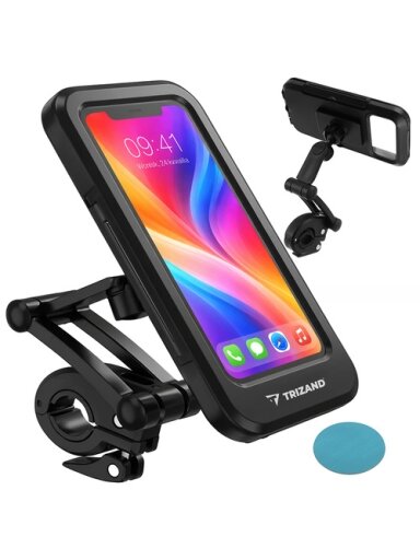 „Trizand“ vandeniui atsparus dviračio telefono laikiklis