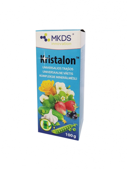 Trąšos augimui, lapijos formavimui ir vystymuisi KRISTALON mėlynas, 100 g Trąšos augimui, lapijos formavimui ir vystymuisi KRISTALON mėlynas, 100 g