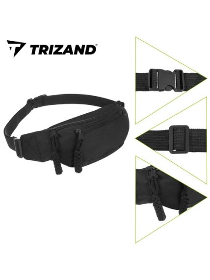 Trizand bėgimo diržo krepšys 37x15x7cm 2