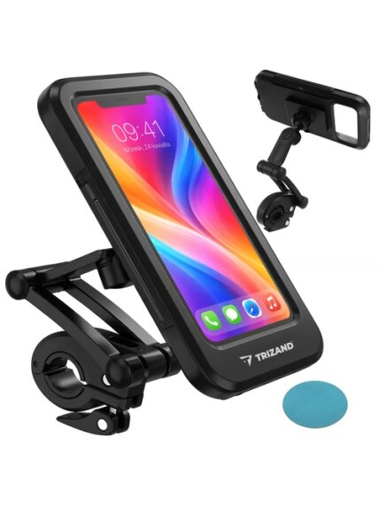 „Trizand“ vandeniui atsparus dviračio telefono laikiklis 4