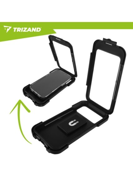 „Trizand“ vandeniui atsparus dviračio telefono laikiklis 9