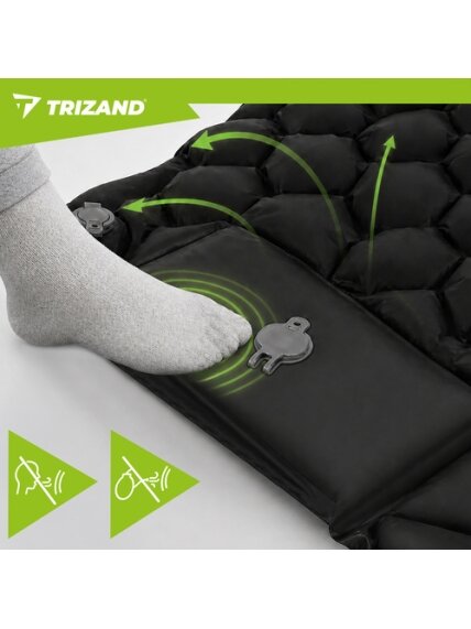 Trizand viengulis savaime pripučiamas čiužinys 12 Trizand viengulis savaime pripučiamas čiužinys 12