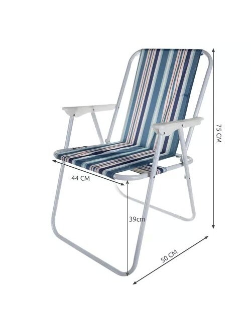 Trizand Bergamo sodo kėdė - mėlyna 23558 2 Trizand Bergamo sodo kėdė - mėlyna 23558 2