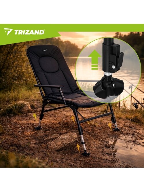Trizand reguliuojamo dydžio žvejybos kėdė/fotelis 18