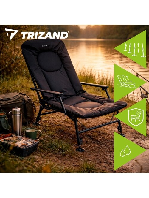 Trizand reguliuojamo dydžio žvejybos kėdė/fotelis 22