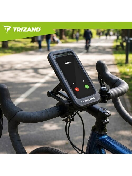 „Trizand“ vandeniui atsparus dviračio telefono laikiklis 15