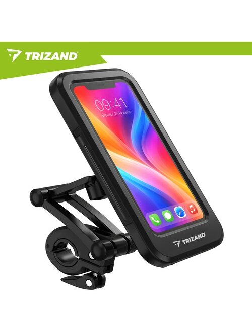 „Trizand“ vandeniui atsparus dviračio telefono laikiklis 5