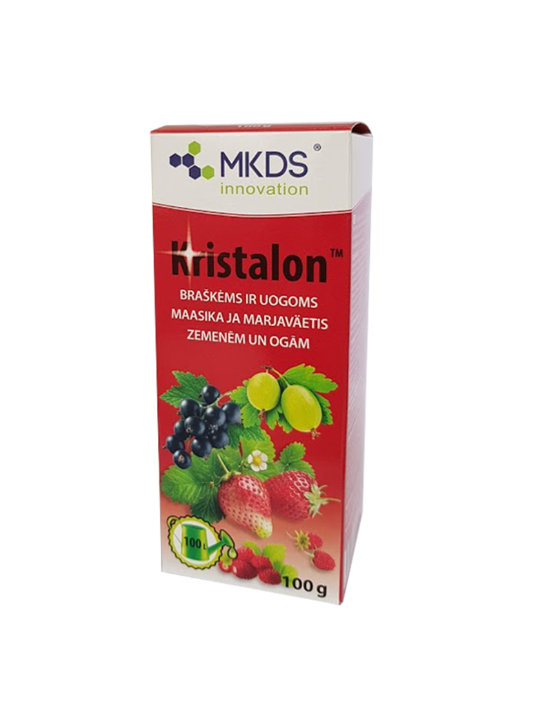 Trąšos braškėms ir uoginiams augalams KRISTALON raudonas, 100 g
