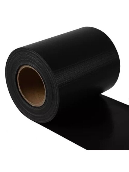 Tvoros juosta 19cmx35m 450g/m2 juoda 23698 15