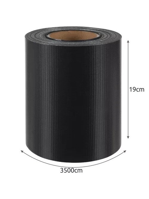 Tvoros juosta 19cmx35m 450g/m2 antracitas 23696 18 Tvoros juosta 19cmx35m 450g/m2 antracitas 23696 18