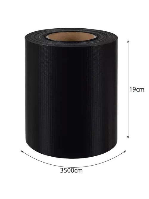 Tvoros juosta 19cmx35m 450g/m2 juoda 23698 20