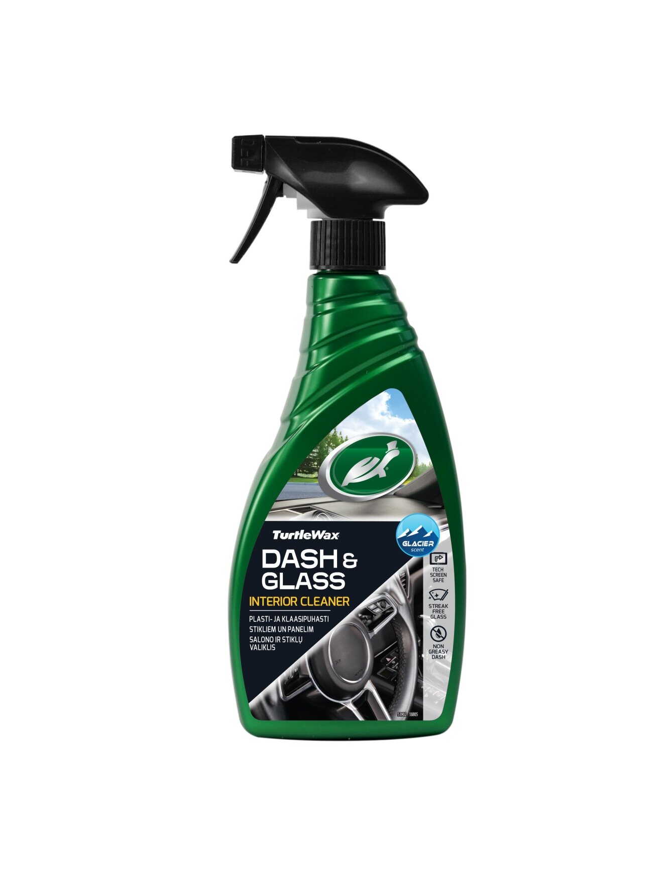 Skydelio ir stiklų valiklis GL TURTLE WAX, 500 ml Skydelio ir stiklų valiklis GL TURTLE WAX, 500 ml
