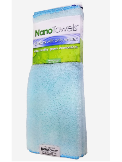 Universali NANO valymo šluostė Nano Towels, 4 vnt Universali NANO valymo šluostė Nano Towels, 4 vnt