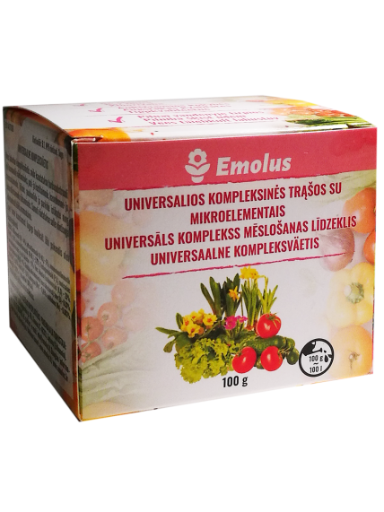 Universalios trąšos su mikroelementais 100 g Universalios trąšos su mikroelementais 100 g
