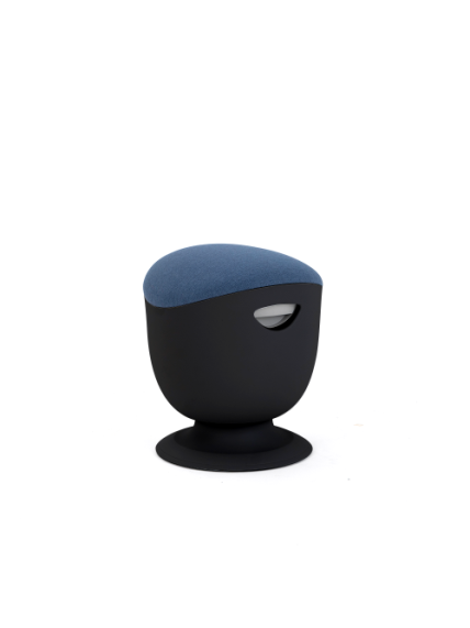 Up Up Seul ergonominė balansinė kėdė Juoda, D47 Mėlynas audinys Up Up Seul ergonominė balansinė kėdė Juoda, D47 Mėlynas audinys