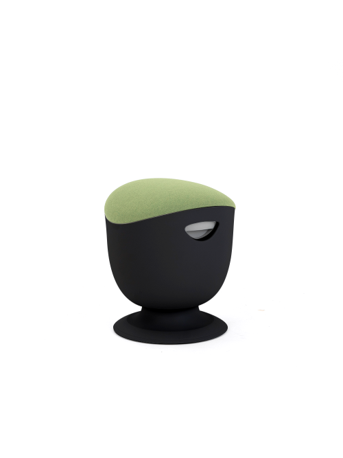 Up Up Seul ergonominė balansinė kėdė Juoda, D42 Žalias audinys Up Up Seul ergonominė balansinė kėdė Juoda, D42 Žalias audinys