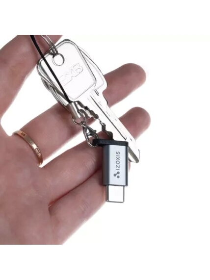 USB-C – USB micro B 2.0 adapteris 6 USB-C – USB micro B 2.0 adapteris 6
