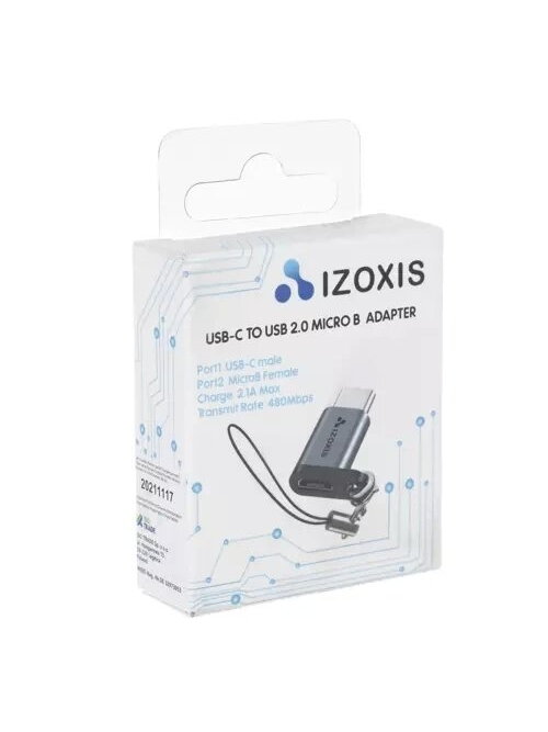 USB-C – USB micro B 2.0 adapteris 9 USB-C – USB micro B 2.0 adapteris 9