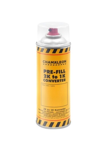 Užpildomas konverteris 2K į 1K 400ml CHAMAELEON Užpildomas konverteris 2K į 1K 400ml CHAMAELEON