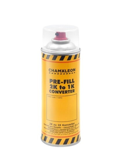 Užpildomas konverteris 2K į 1K 400ml CHAMAELEON Užpildomas konverteris 2K į 1K 400ml CHAMAELEON