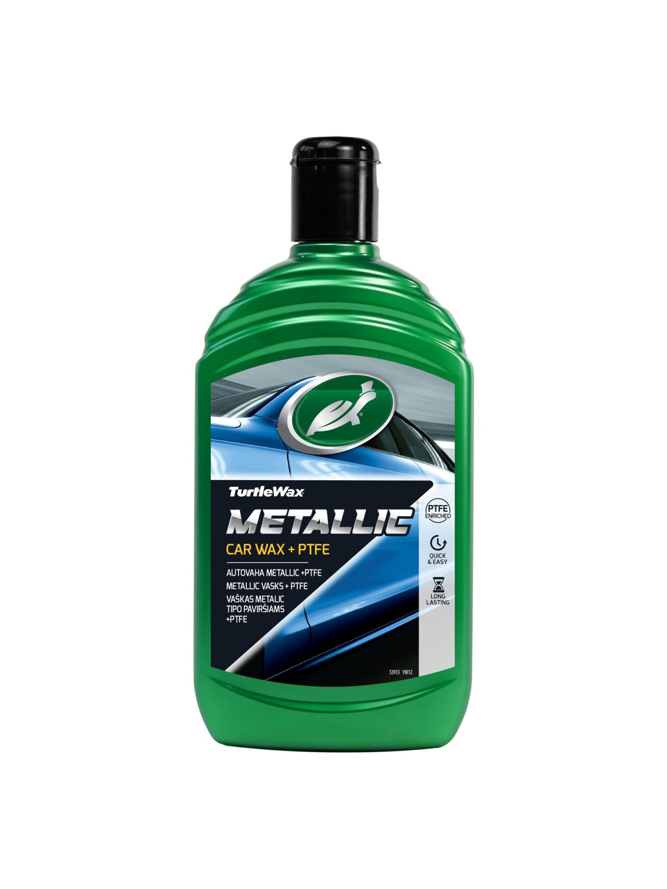 Vaškas Metallic tipo paviršiams + PTFE Turtle Wax®, 500ml Vaškas Metallic tipo paviršiams + PTFE Turtle Wax®, 500ml