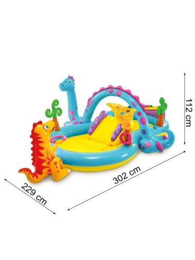 Vandens žaidimų aikštelė - dinoland INTEX 57135NP