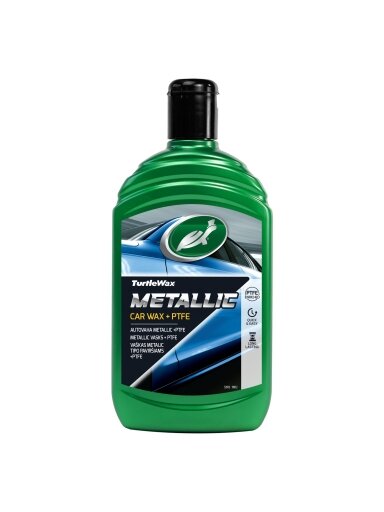 Vaškas Metallic tipo paviršiams + PTFE Turtle Wax®, 500ml