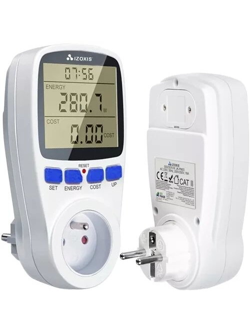 Vatmetras – energijos sąnaudų skaitiklis 23576 Vatmetras – energijos sąnaudų skaitiklis 23576