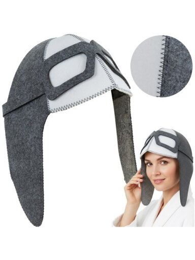 Veltinio pirties kepurė - aviator Isomedix 26456