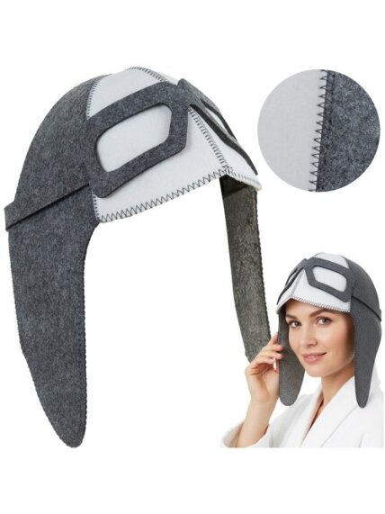 Veltinio pirties kepurė - aviator Isomedix 26456 Veltinio pirties kepurė - aviator Isomedix 26456