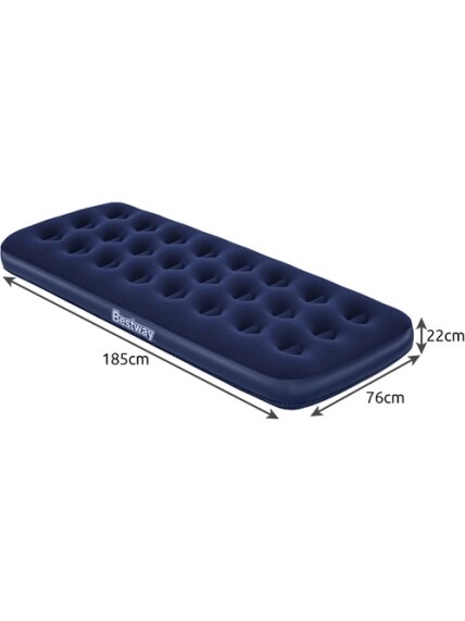 Viengulis čiužinys 185x76x22cm - BESTWAY 67000 2 Viengulis čiužinys 185x76x22cm - BESTWAY 67000 2