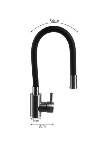 Virtuvinis maišytuvas - lankstus snapelis Ruhhy 22821 3 Virtuvinis maišytuvas - lankstus snapelis Ruhhy 22821 3