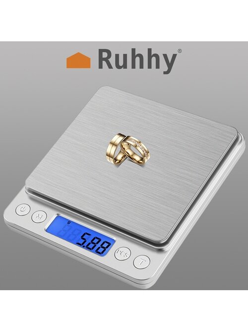 Virtuvės svarstyklės 500x0.01g 13 Virtuvės svarstyklės 500x0.01g 13