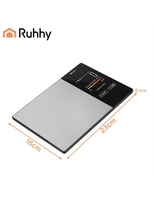 „Ruhhy 24632“ virtuvės svarstyklės su „Bluetooth“ 1