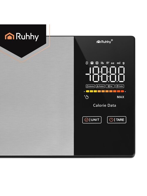 „Ruhhy 24632“ virtuvės svarstyklės su „Bluetooth“ 8 „Ruhhy 24632“ virtuvės svarstyklės su „Bluetooth“ 8