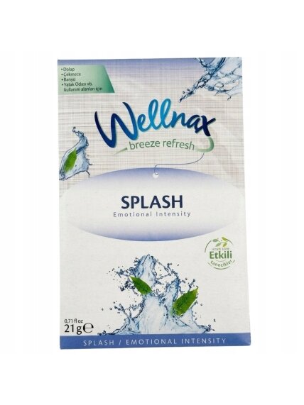 WELLNAX Breeze Refresh gaivos kvapo pakabinamas gaiviklis spintoms, 21g WELLNAX Breeze Refresh gaivos kvapo pakabinamas gaiviklis spintoms, 21g