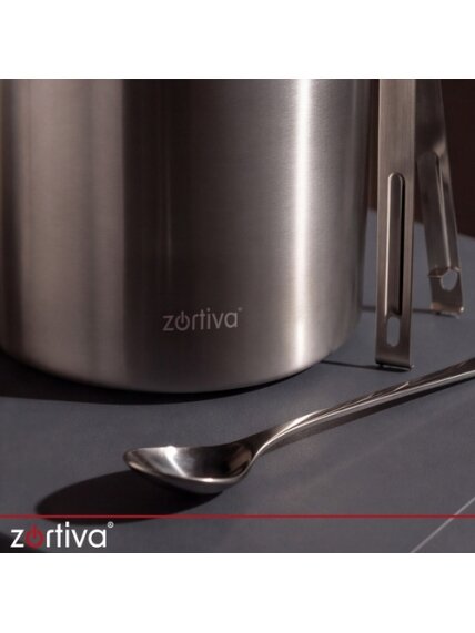 Ledo kibirėlis – žnyplės + šaukštelis „Zortiva“ 23