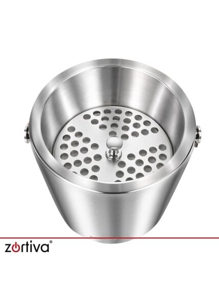 Ledo kibirėlis – žnyplės + šaukštelis „Zortiva“ 7