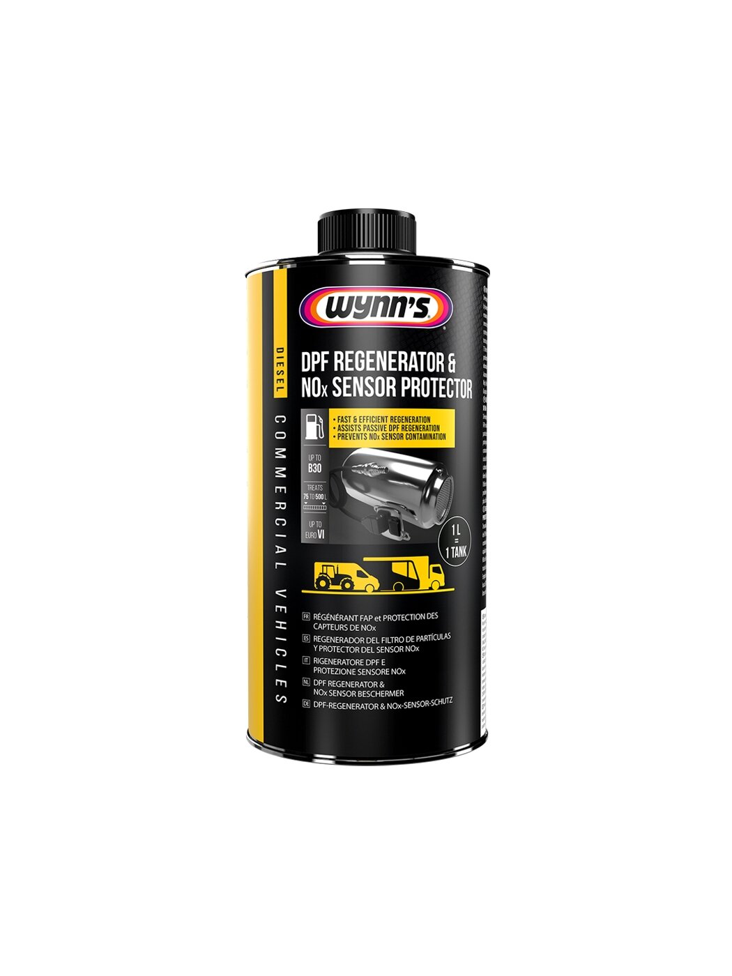 WYNN'S Dyzelio priedas DPF regeneracijai ir Nox apsaugai 1 l
