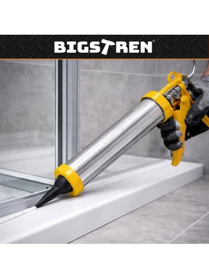 „Bigstretch“ 600 ml silikono ir hermetiko pistoletas 14 „Bigstretch“ 600 ml silikono ir hermetiko pistoletas 14