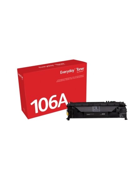 Xerox Everyday For HP 106A (W1106A) Standard, Lazerinė kasetė, Juoda Xerox Everyday For HP 106A (W1106A) Standard, Lazerinė kasetė, Juoda