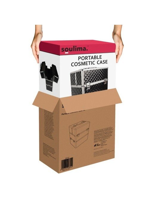 XL kosmetinis dėklas Soulima 22529 15 XL kosmetinis dėklas Soulima 22529 15