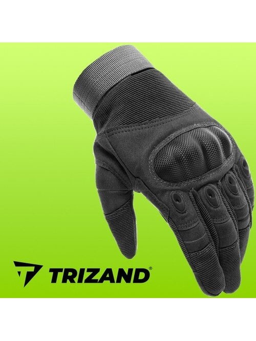 XL taktinės pirštinės - juodos Trizand 21770 13